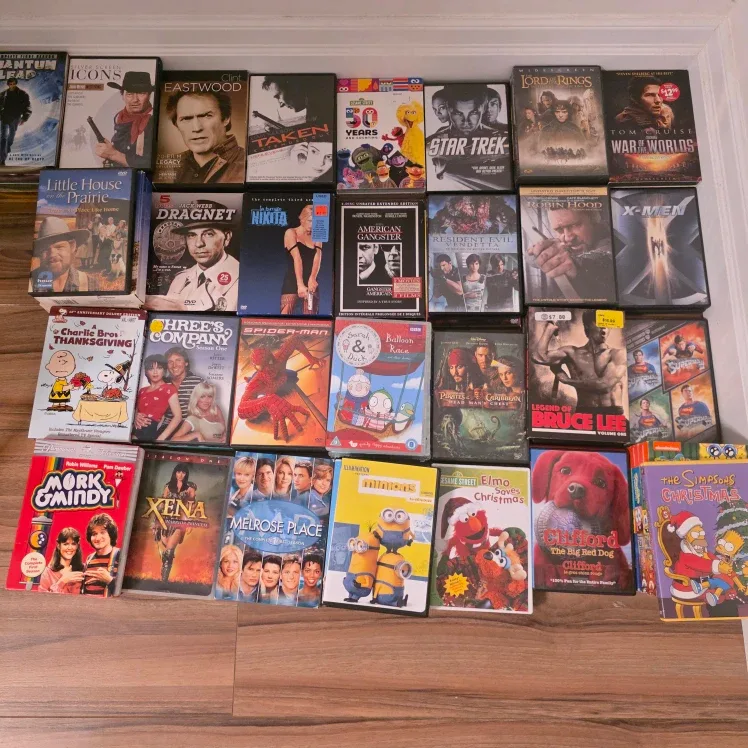 Mixed DVD Lot - Movies and TV Shows. $3 Each image indicator(4)