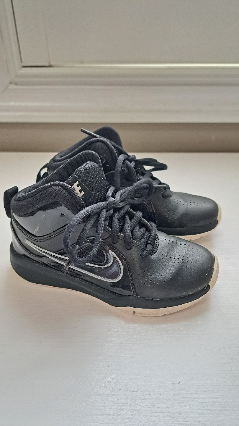 Nike Black High Top Sneakers 11c - photo 2