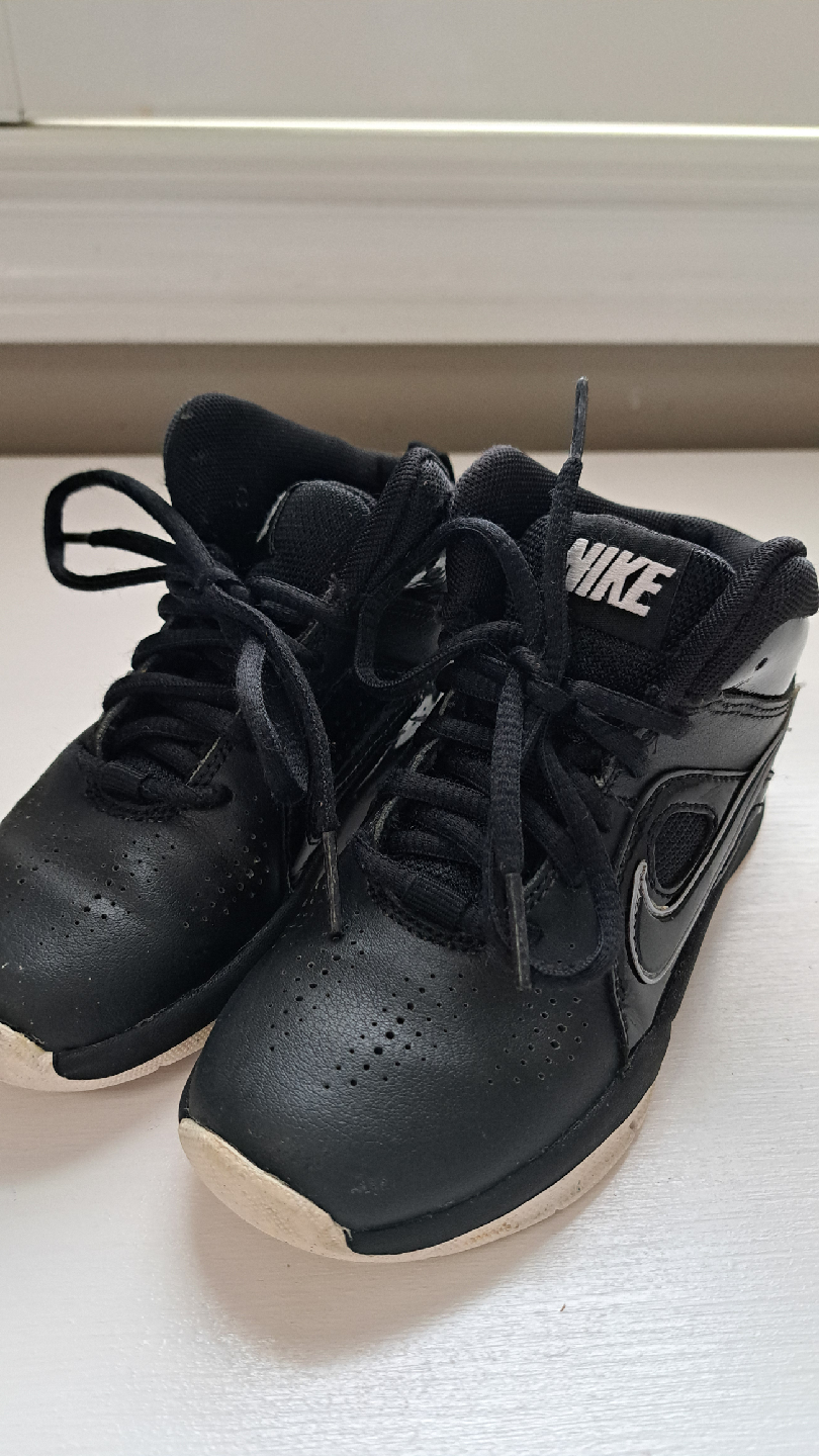 Nike Black High Top Sneakers 11c - photo 5