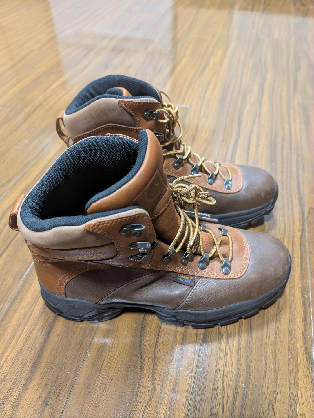 Carhartt Brown Leather Steel Toe Work Boots - photo 4