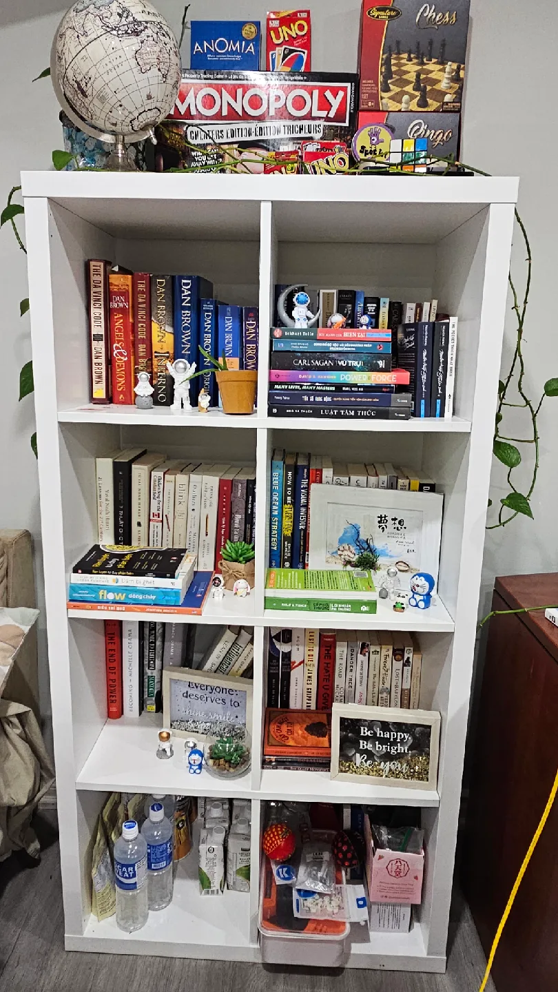 IKEA Kallax White Shelf Unit - Bookshelf