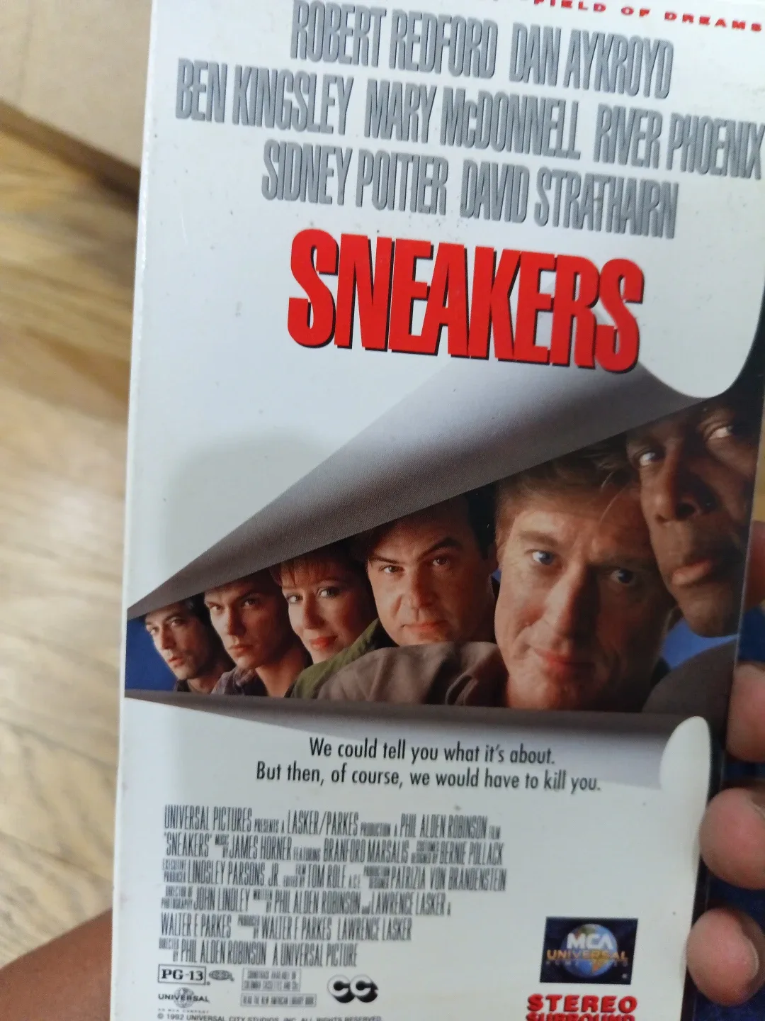 VHS Tapes: Godzilla, Edward Scissorhands, The Borrowers, Bend It image indicator(6)