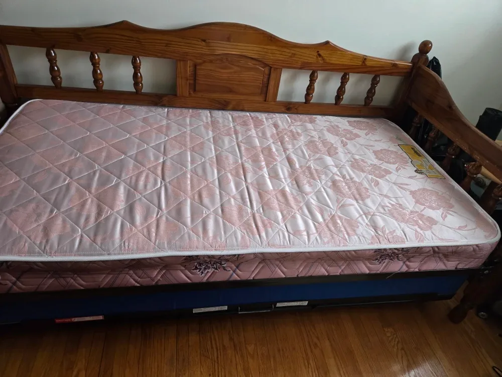 Wooden Daybed with Mattress image indicator(7)