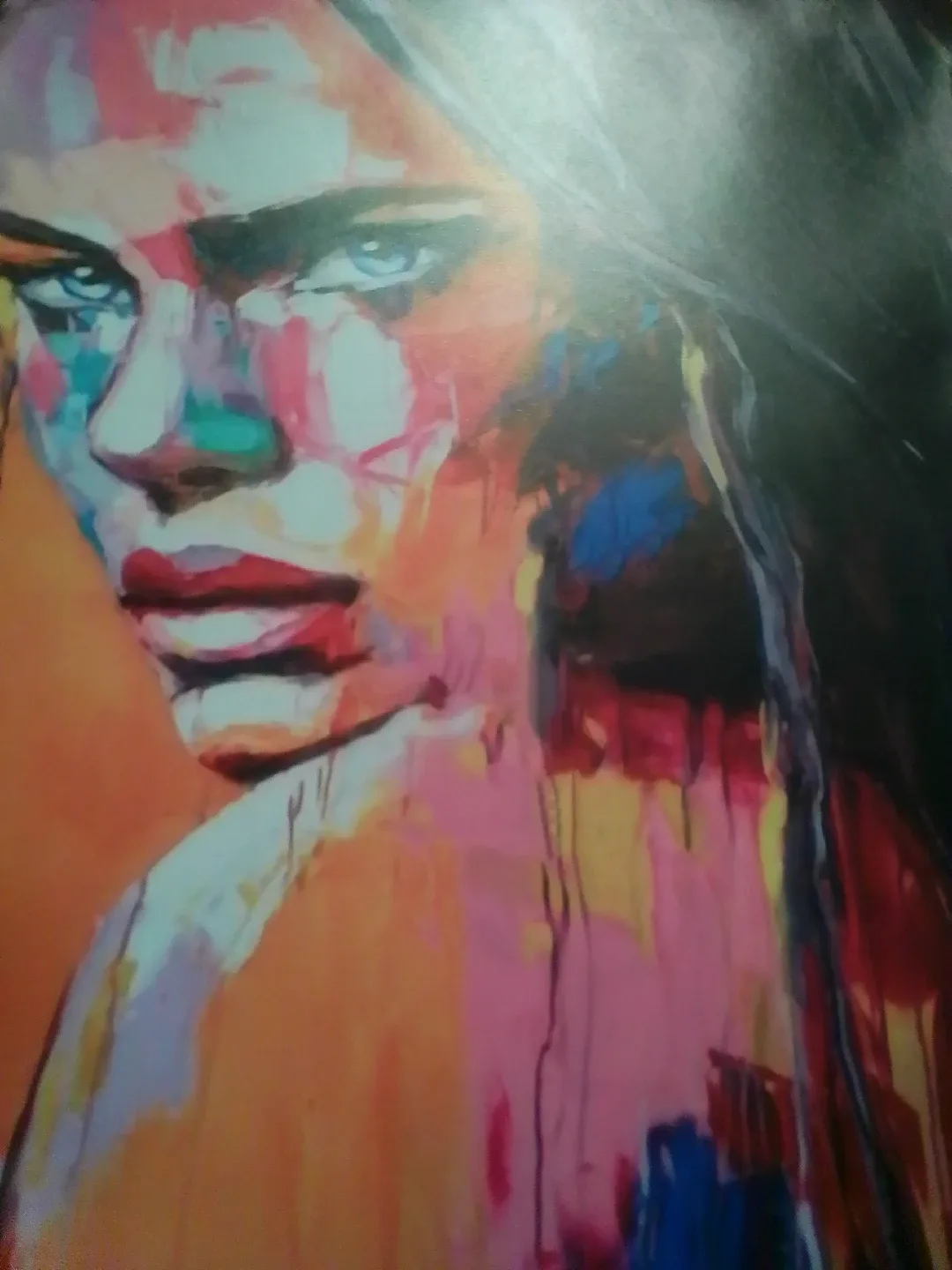 Silk Screen Of Young Women image indicator(2)