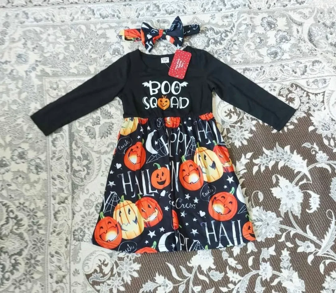 Halloween Dress with Headband