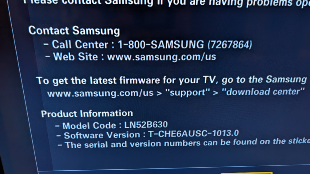 Samsung LN52B630 52" LCD TV - photo 2