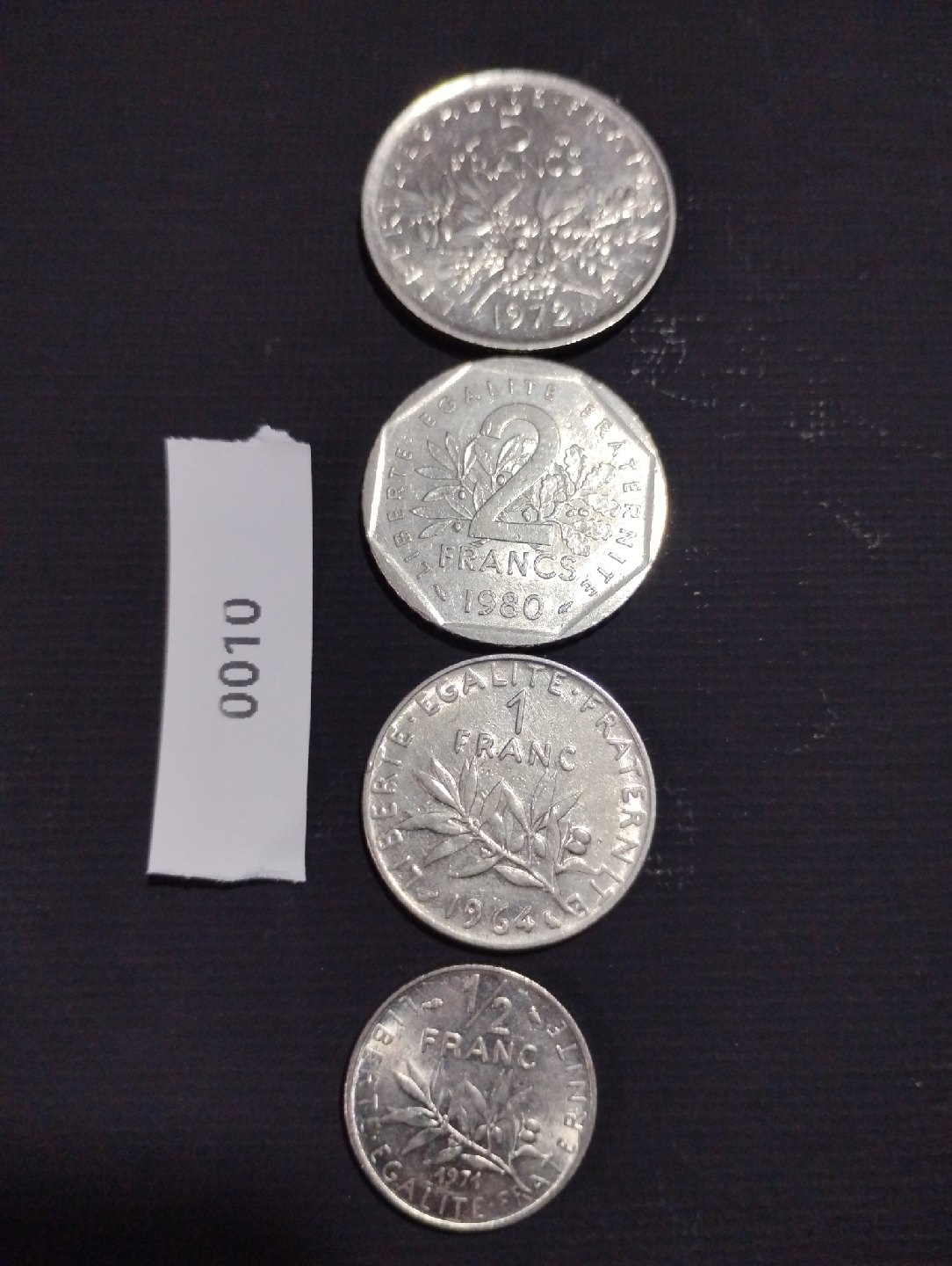 French Franc Coins - Vintage Collection - photo 2