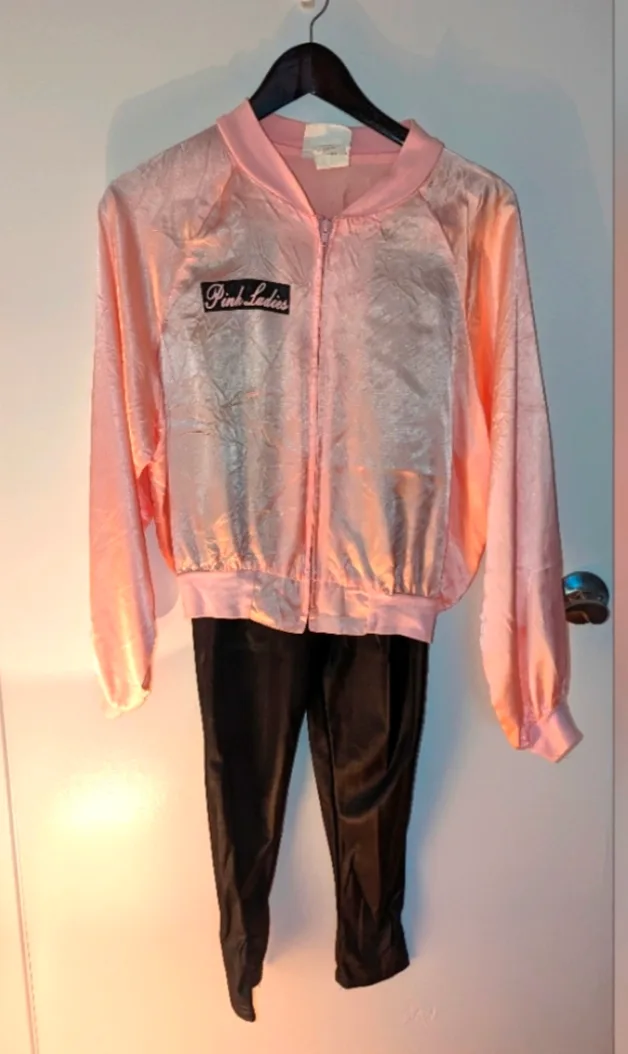 Pink Ladies Jacket & Pants Halloween Costume - Teen One Size thumbnail