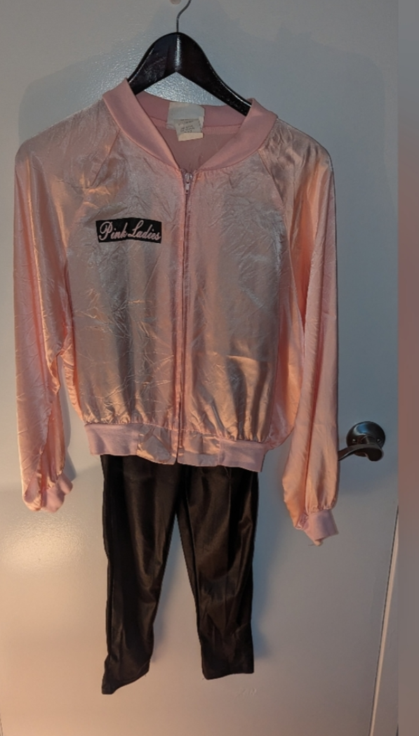 Pink Ladies Jacket & Pants Halloween Costume - Teen One Size - photo 5