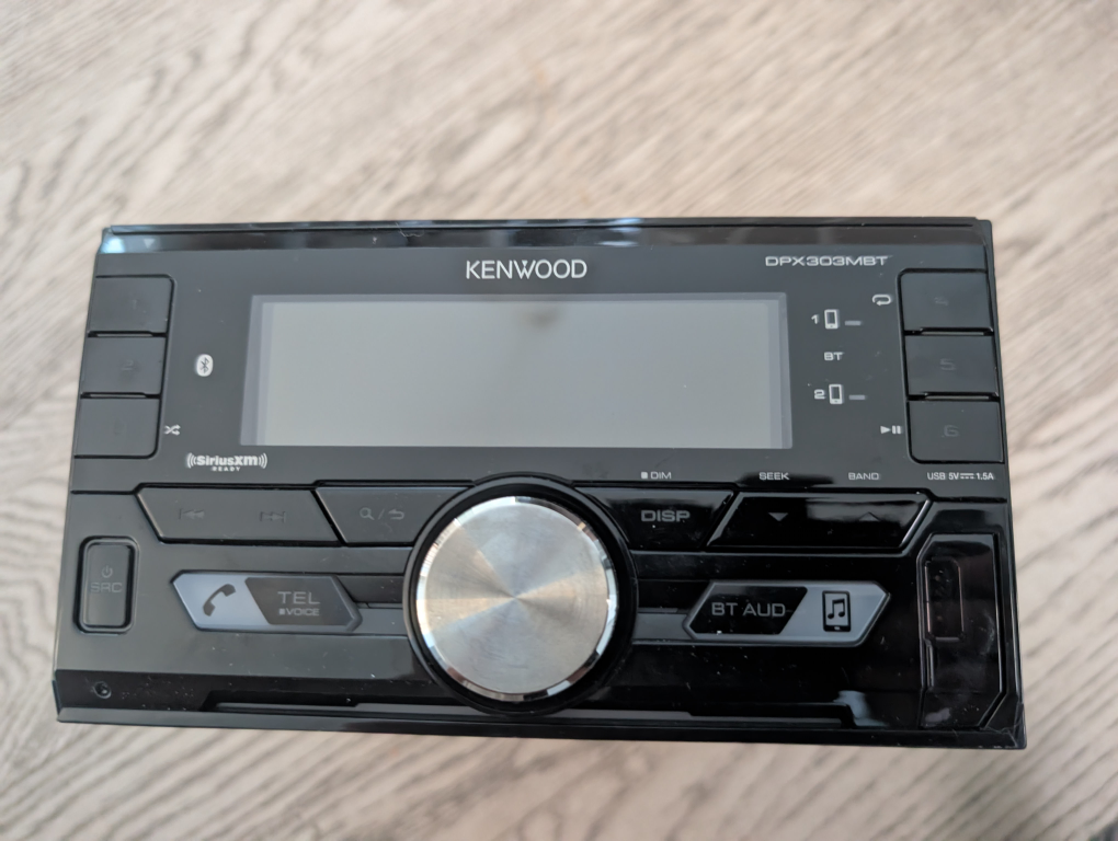 Kenwood DPX303MBT Dual Din Digital Media Receiver