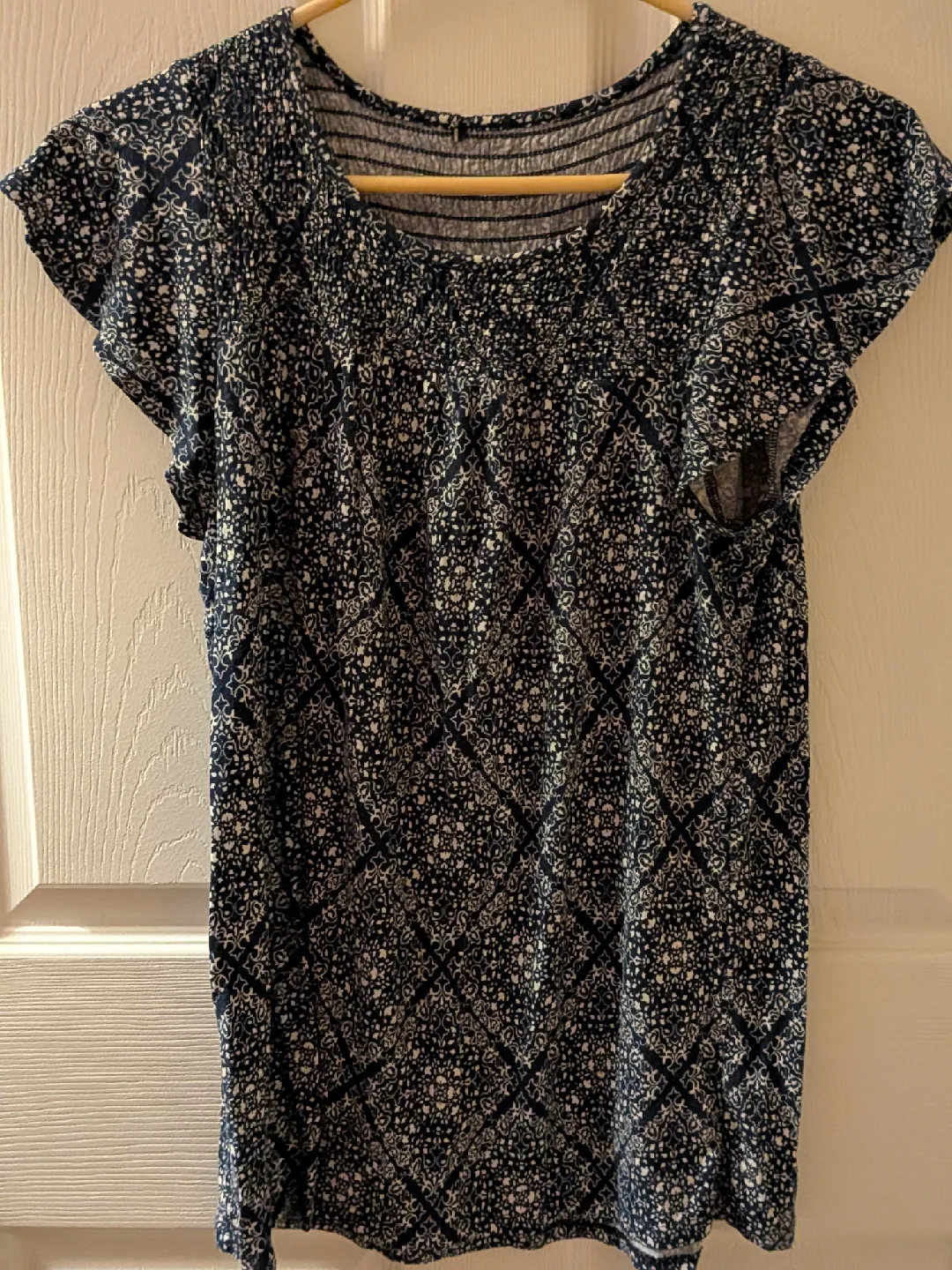 Old Navy Smocked Top - Size M thumbnail