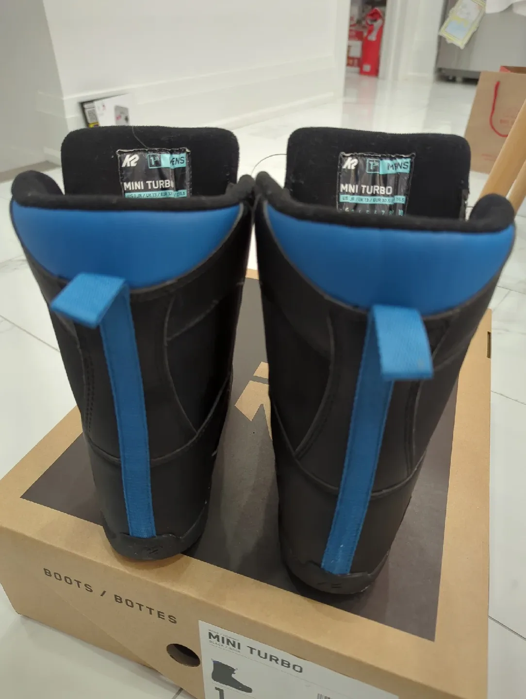 K2 Mini Turbo Snowboard Boots - US 1 image indicator(3)