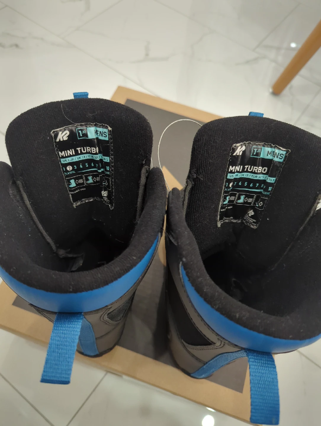 K2 Mini Turbo Snowboard Boots - US 1 - photo 4