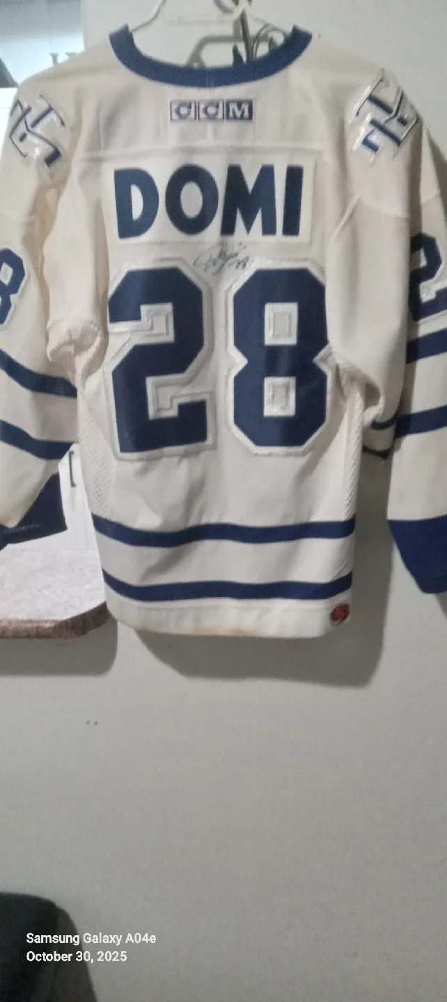 Toronto Maple Leafs CCM Domi 28 Jersey
