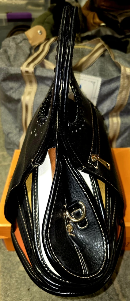 Multicolored Black Handbag - photo 2