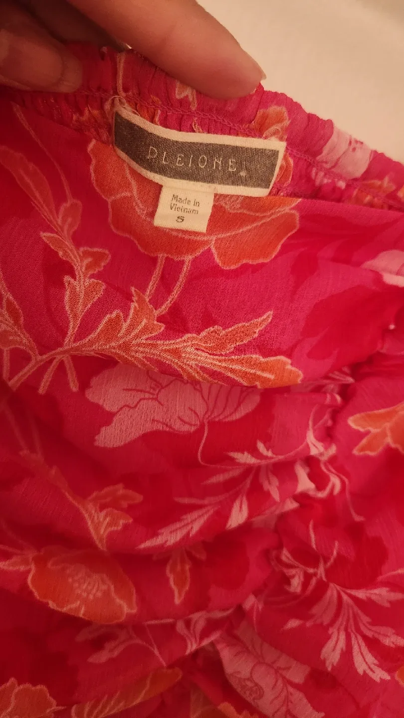 Pleione Floral Print Long Sleeve Top - Size S image indicator(5)