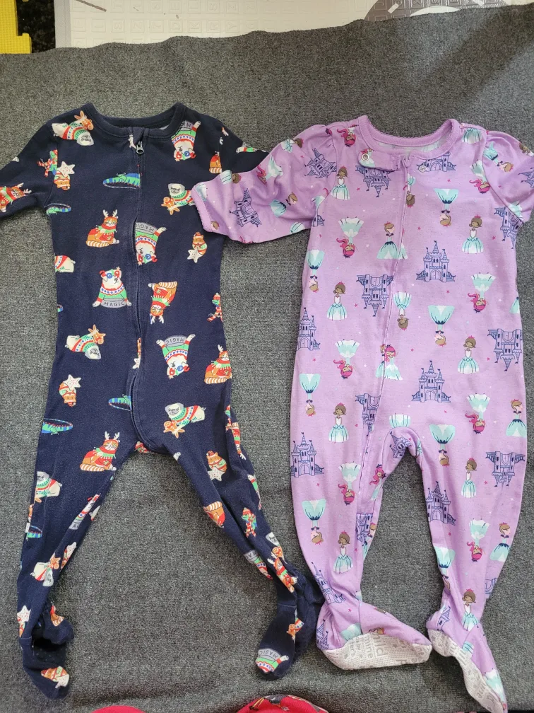 Carter's Baby Footed Pajamas - Assorted 18m image indicator(4)