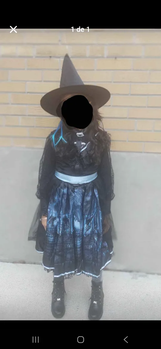 Witch Costume with Hat thumbnail