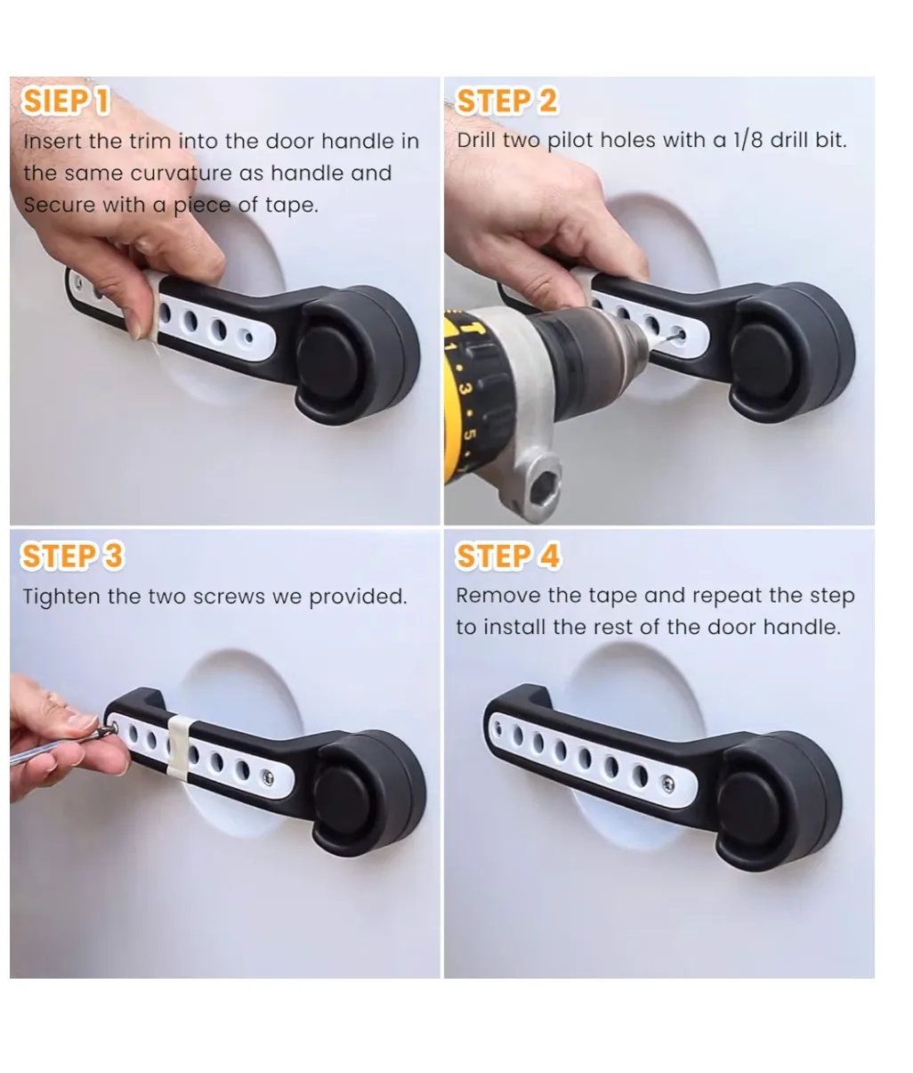 NEW JEEP Wrangler Door Handle Covers image indicator(7)