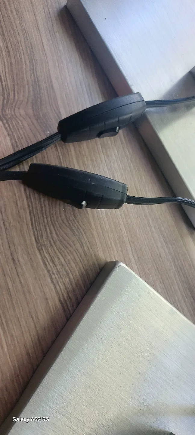 IKEA Tomelilla Table Lamp - Nickel Plated/White, $12 for both image indicator(3)