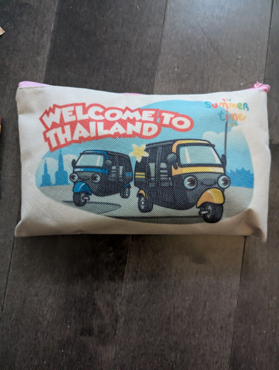 🧡 Welcome to Thailand Zippered Pouch