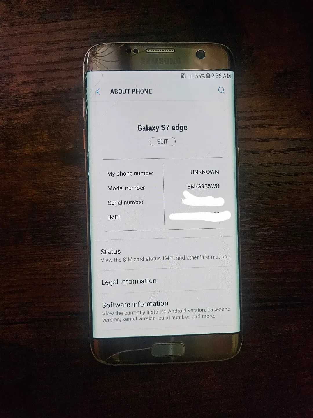 Samsung Galaxy 7 Edge (READ DESCRIPTION) image indicator(2)