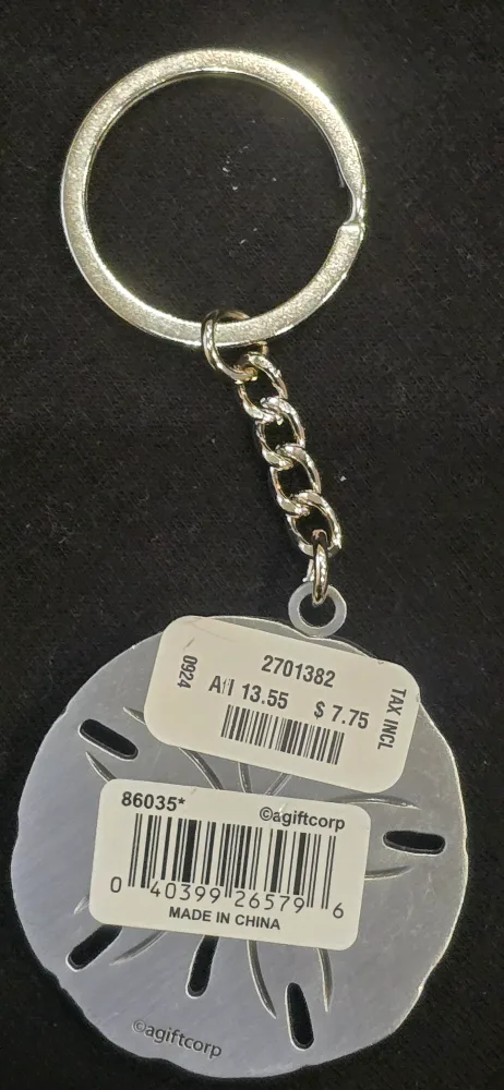 NEW! Silver Aruba Souvenir Keychain image indicator(4)