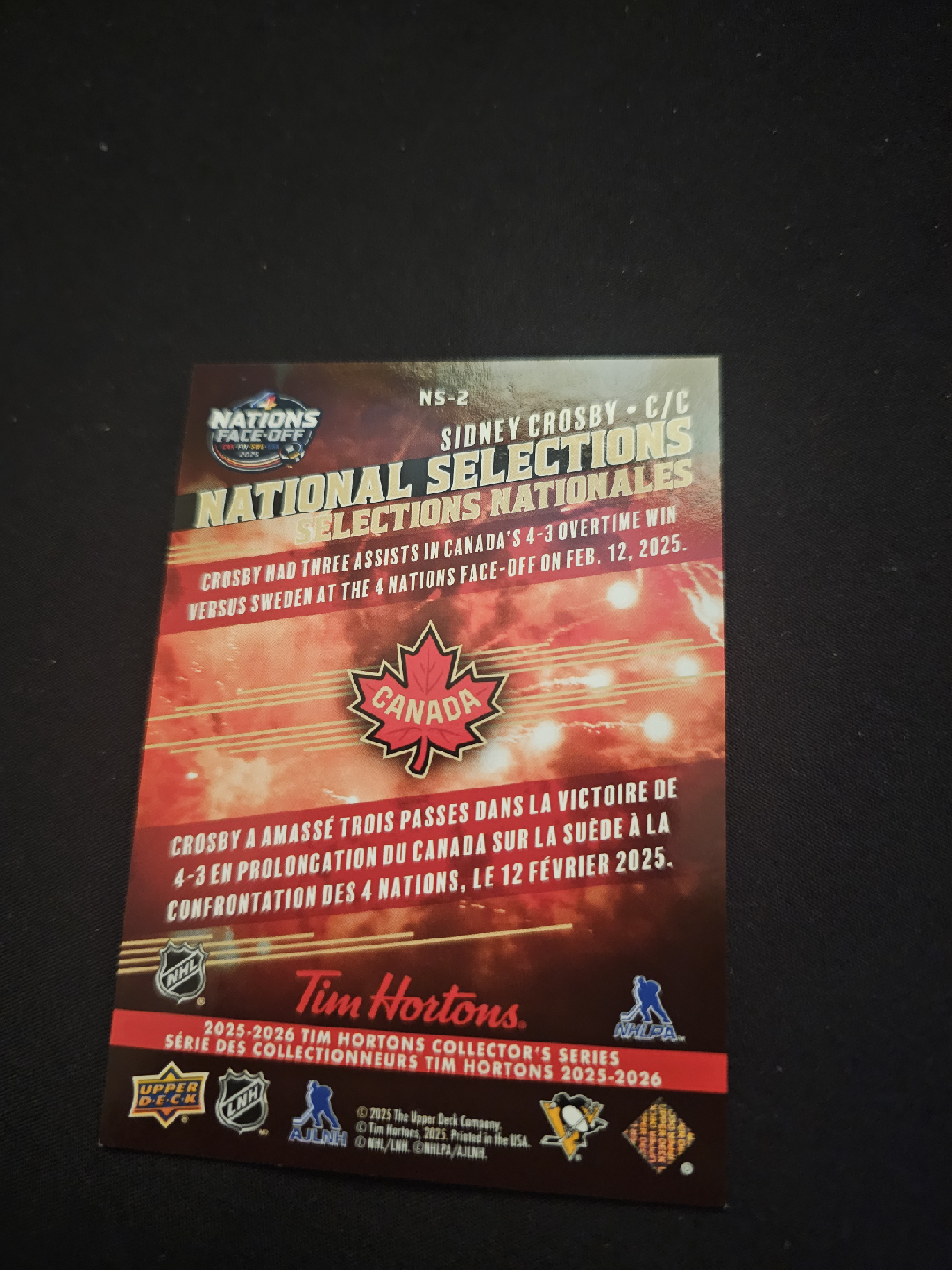 Tim Hortons Upper Deck Hockey Cards - photo 3