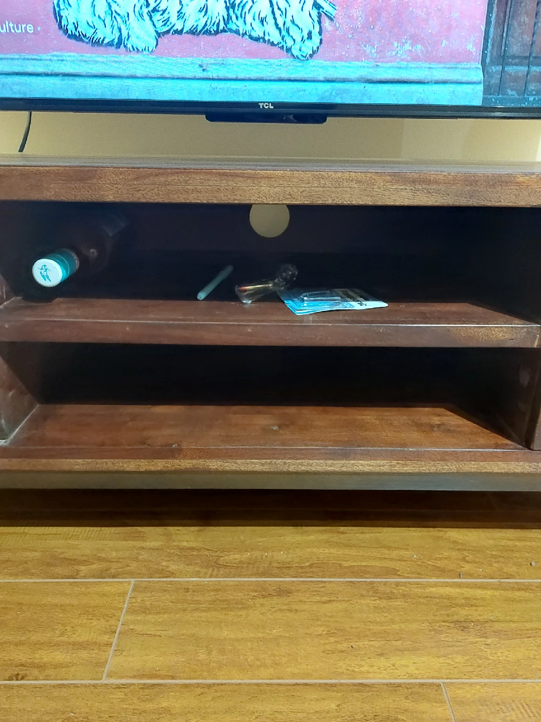 Wooden TV Stand - photo 3