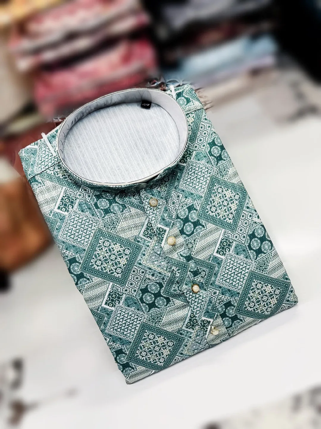 Men's Kurta - Digital Print image indicator(10)