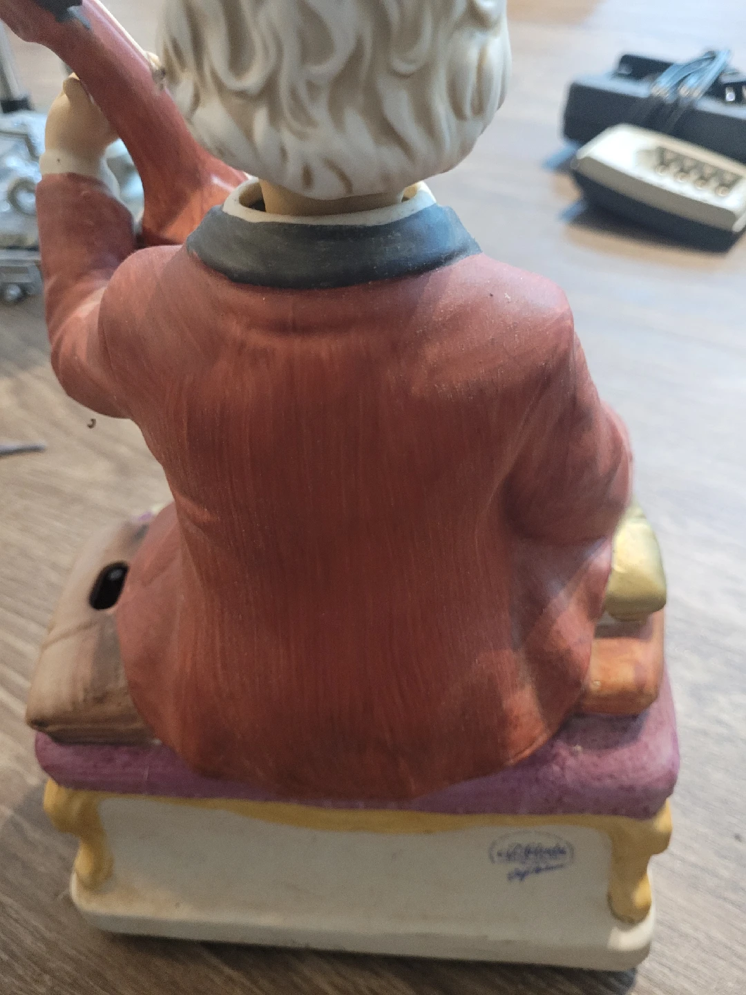 Vintage Man Playing Cello Figurine - photo 4