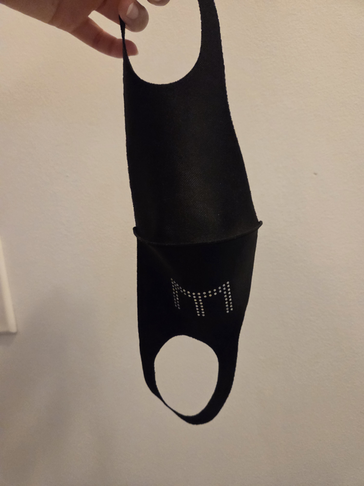 Black Fabric Mask (set of 2) - photo 2
