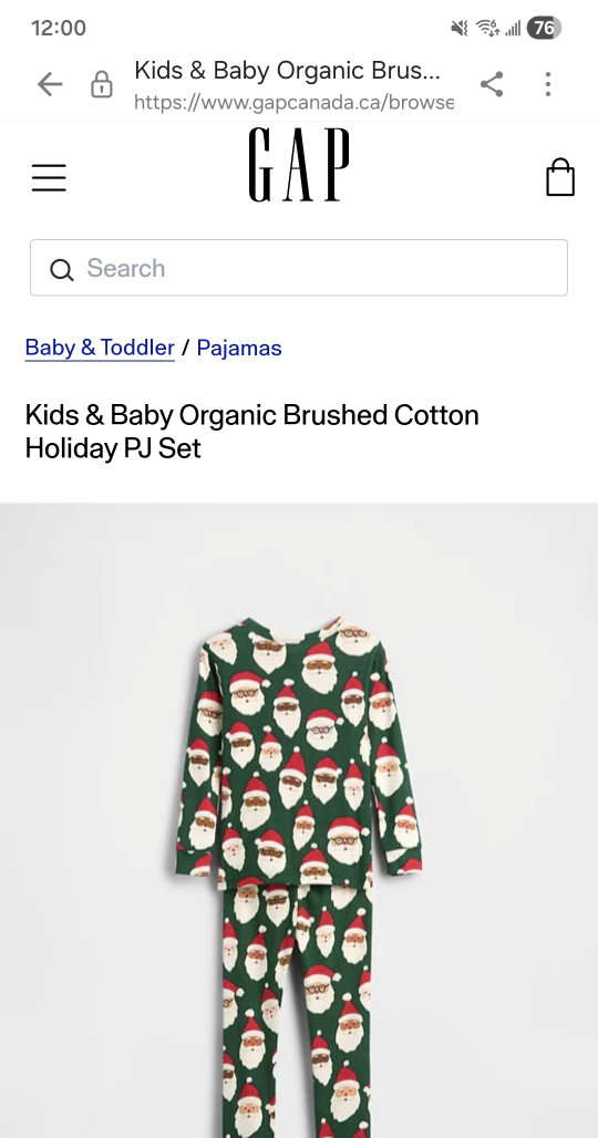 BNWT GAP Pajama Set