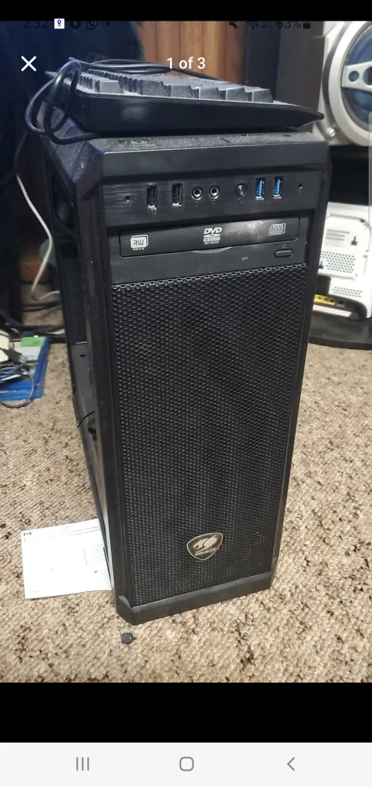 Cougar PC Tower Case - Black image indicator(4)