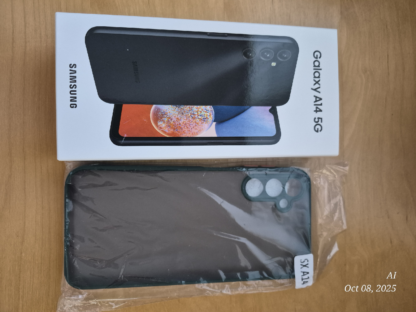 New Samsung Galaxy A14 5G Phone with Case