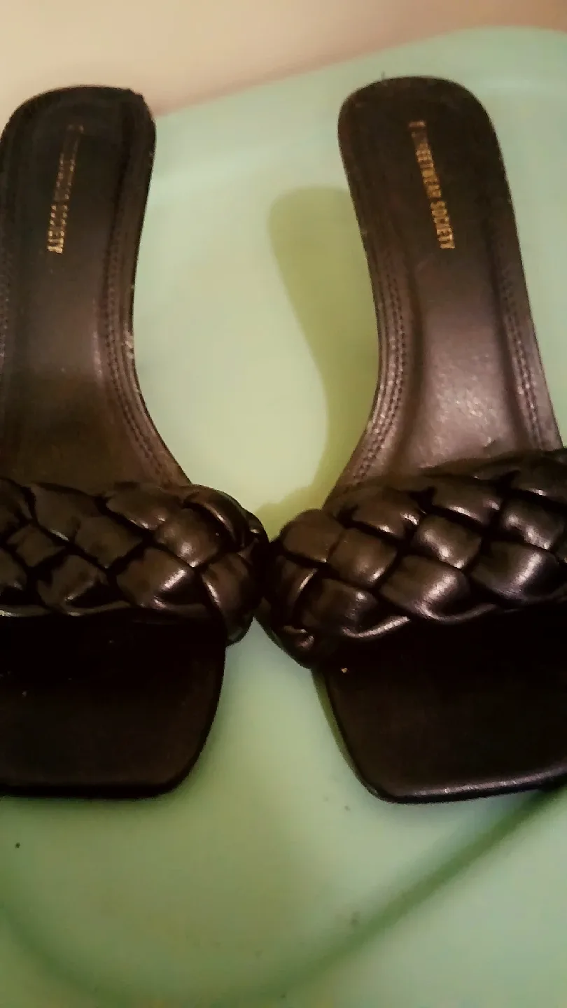 Streetwear Society Black Braided Heels image indicator(2)