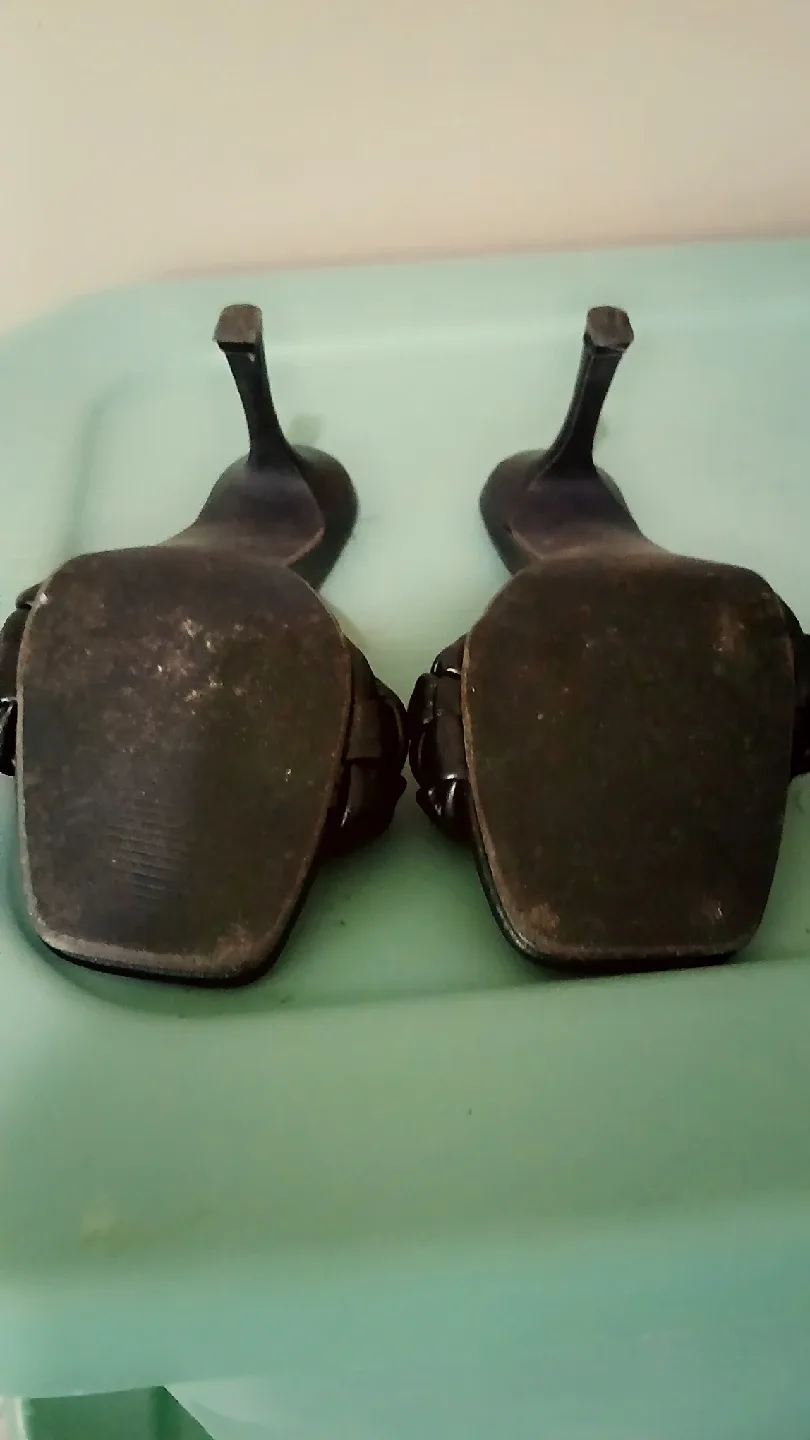 Streetwear Society Black Braided Heels image indicator(4)