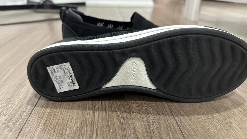 Clarks Cloudsteppers Slip-on Shoes, Black image indicator(5)