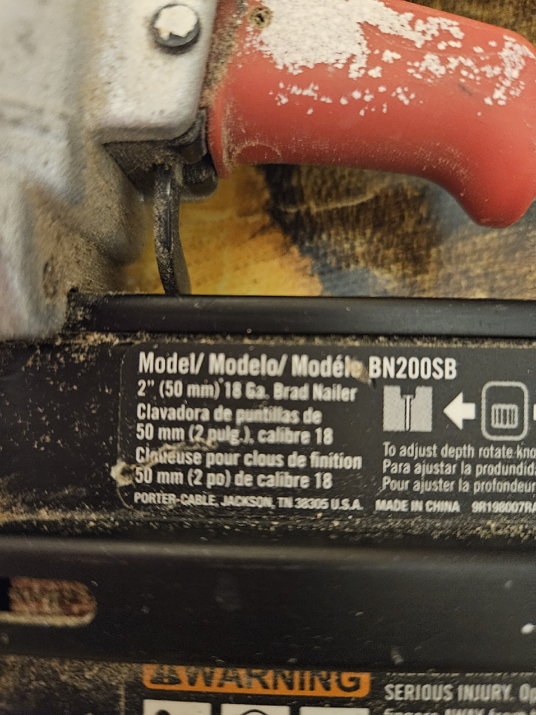 PORTER-CABLE Pneumatic 18-Gauge Brad Nailer Kit - photo 2