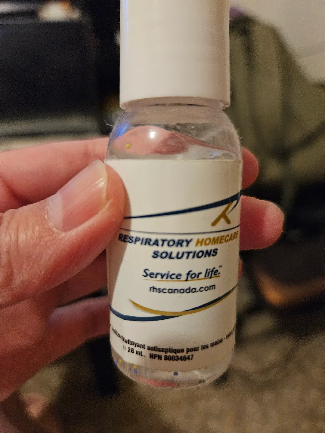 Respiratory Homecare Solutions Hand Sanitizer