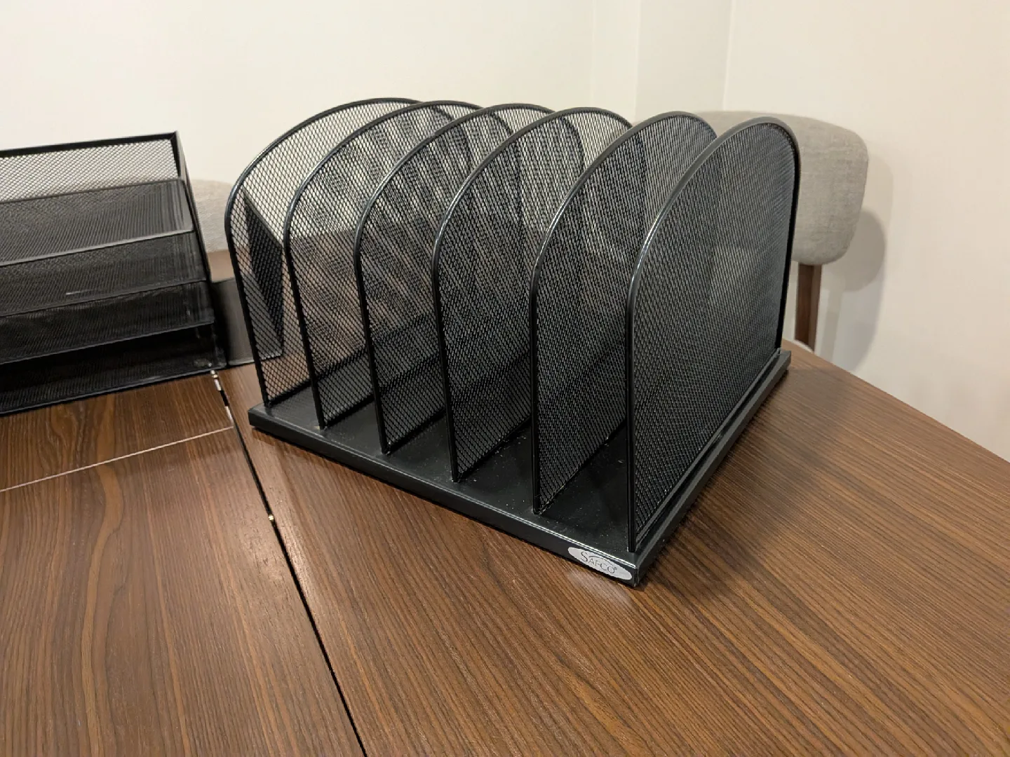 Safco Black Mesh File Organizers two for the price of one! image indicator(2)