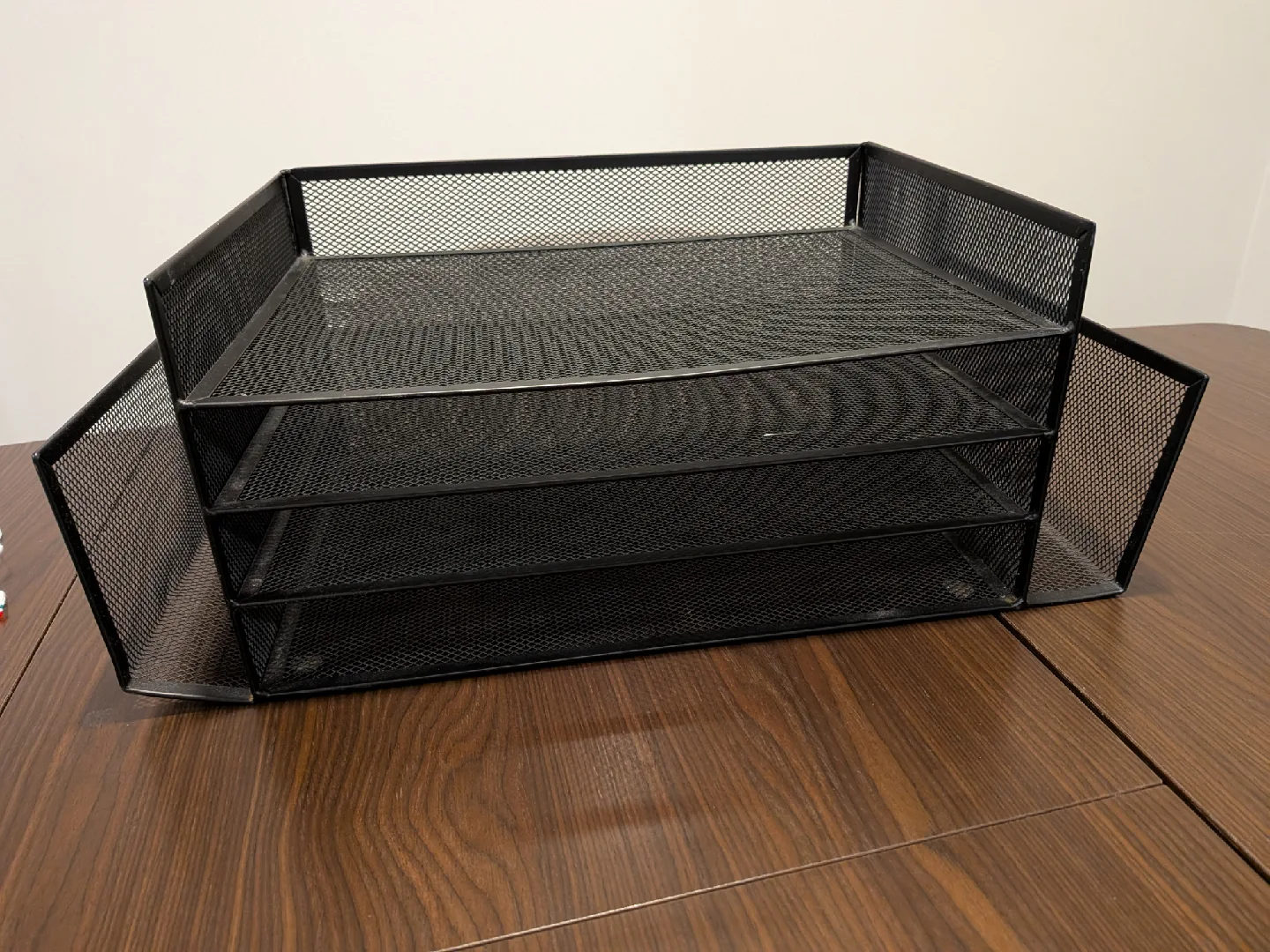 Safco Black Mesh File Organizers two for the price of one! image indicator(5)