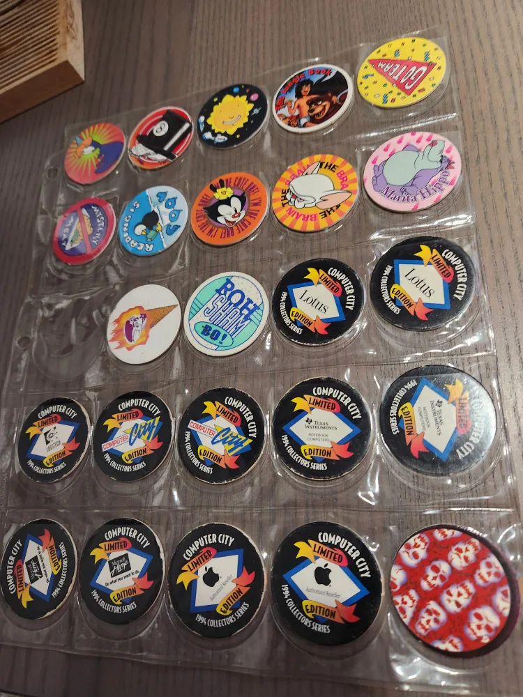 pogs 192 individual pogs, various sets and ages image indicator(7)