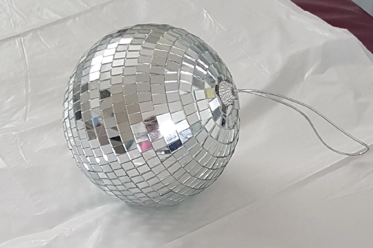 Silver Disco Ball
