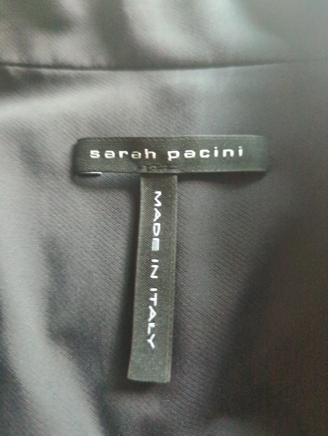 Sarah Pacini Black Vest - Size Medium - photo 3