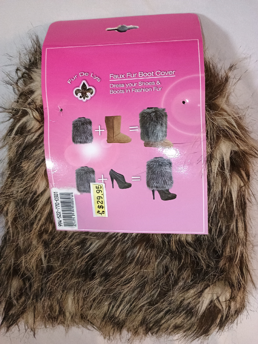 Fur De Lys Faux Fur Boot Covers - photo 2