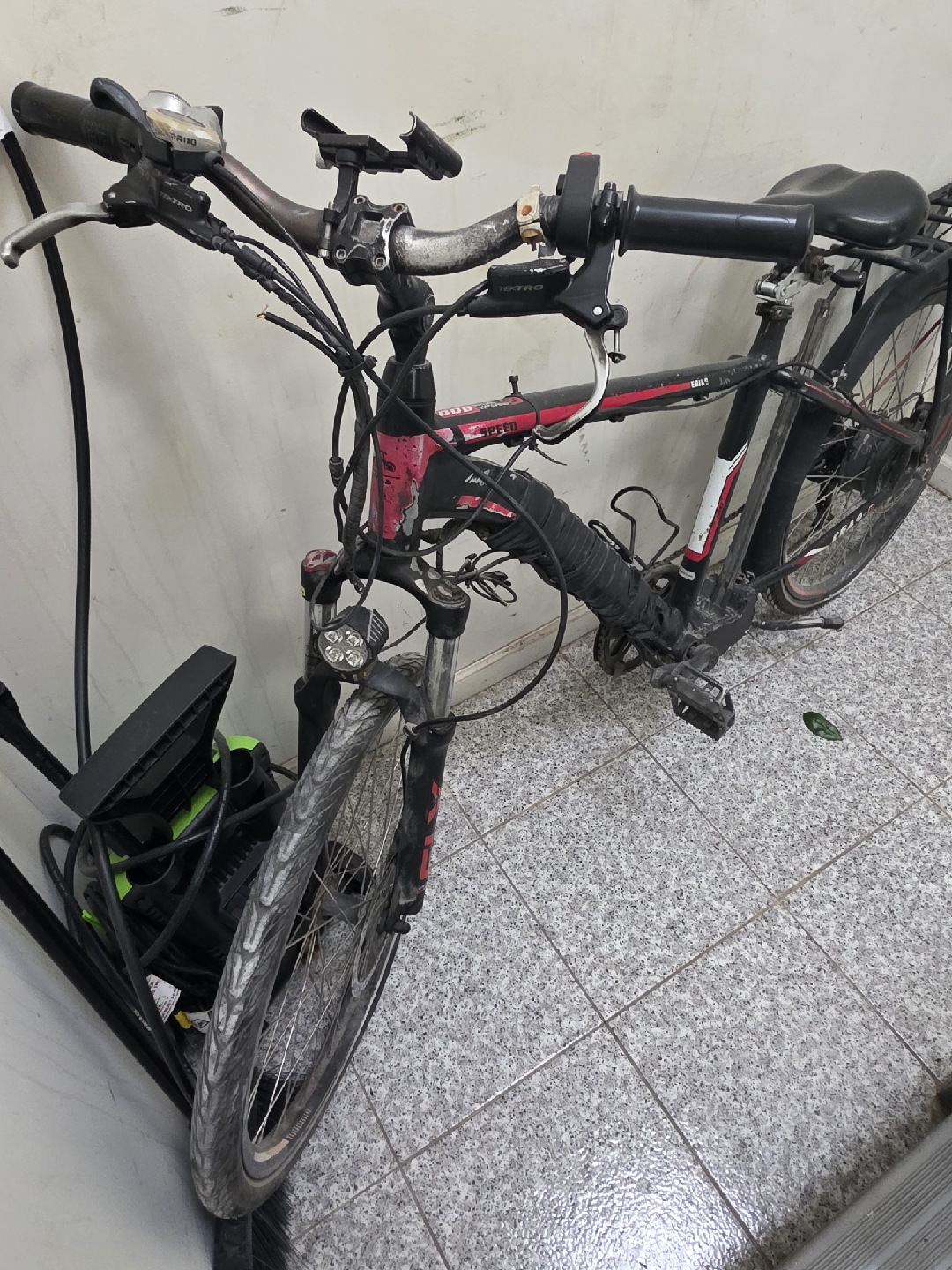 Used Bike - Black and Red
