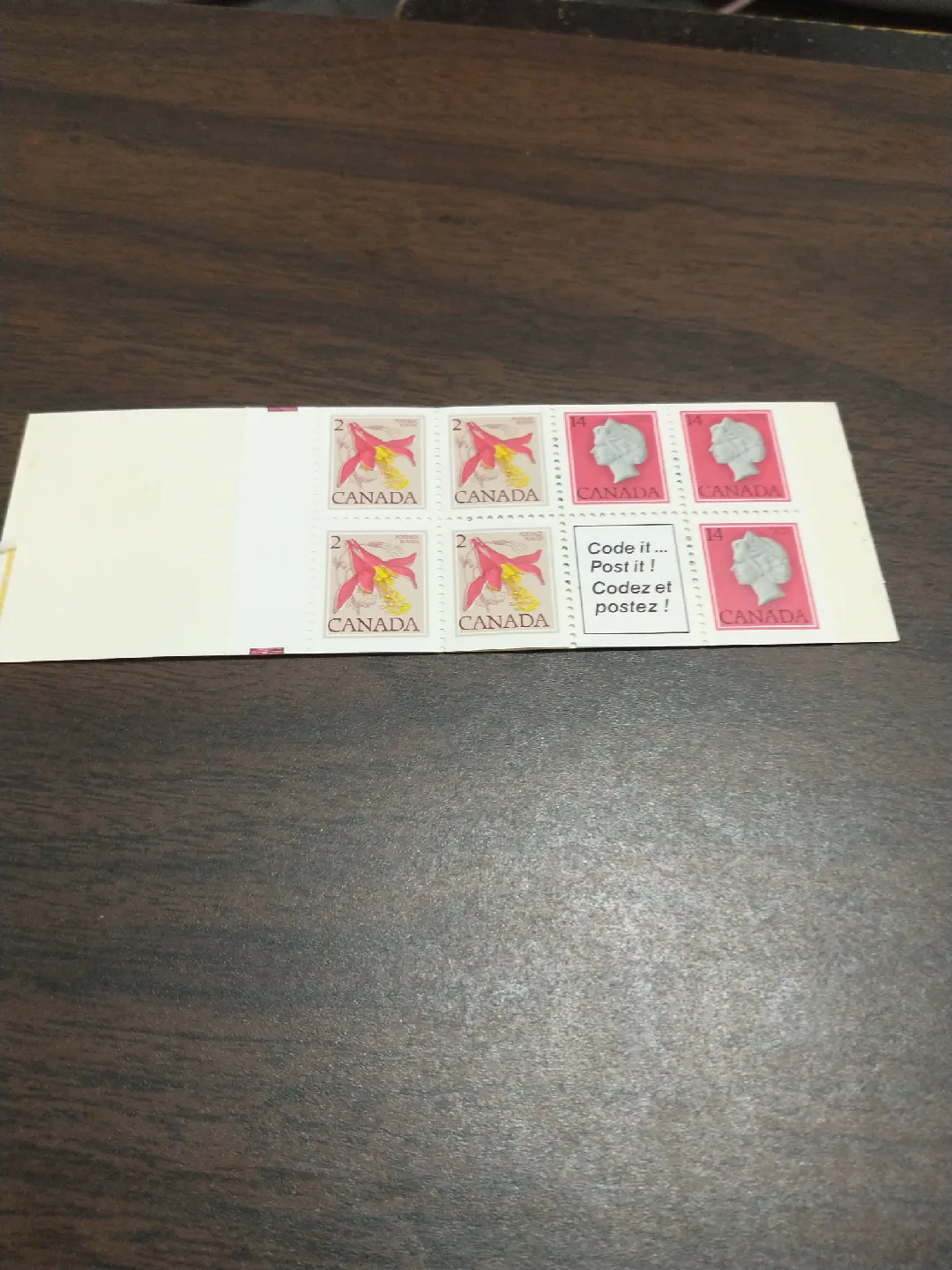 SOLD Nice 1979-1983 Canada 50 cent stamp booklet image indicator(2)