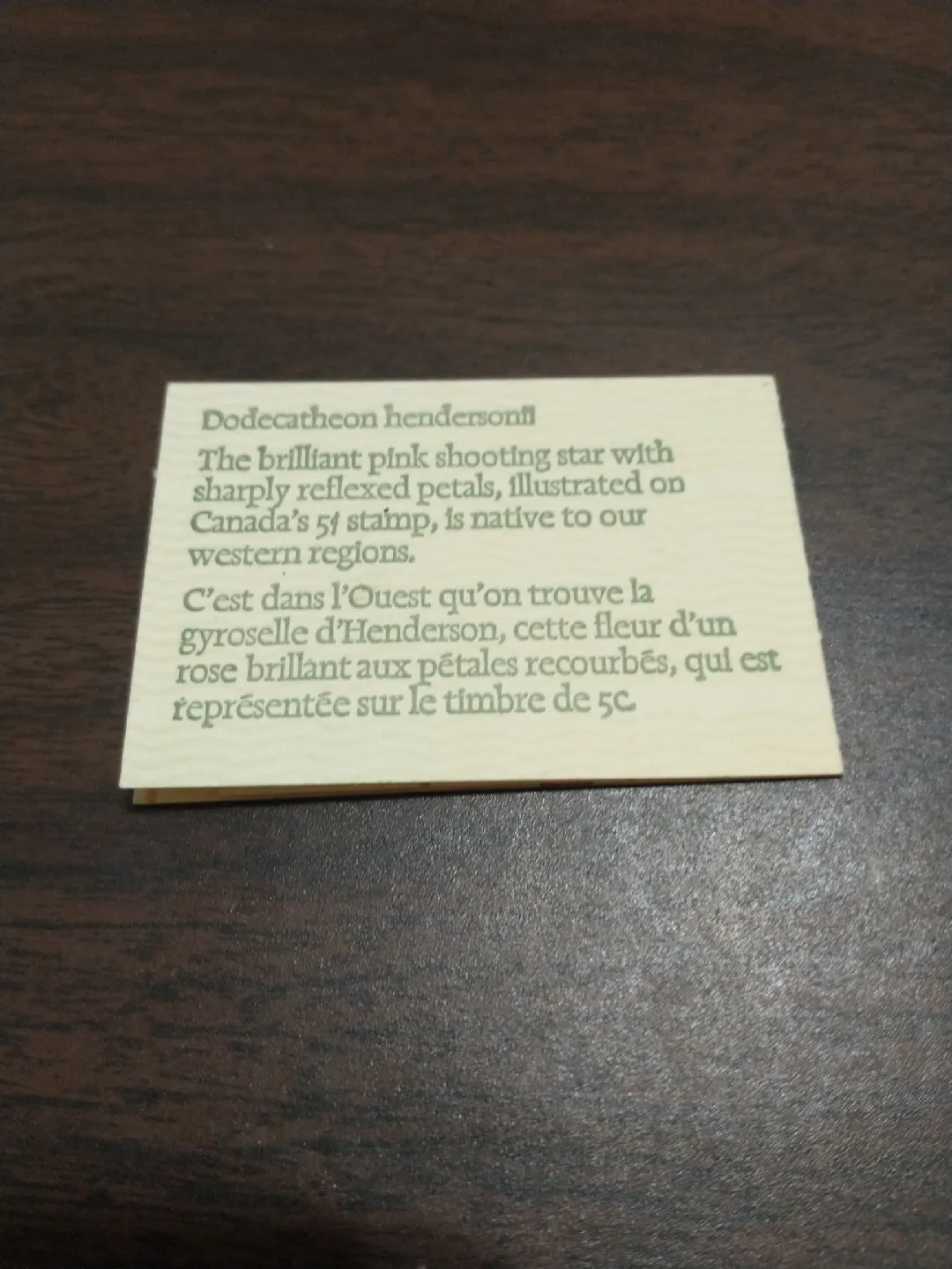 SOLD Nice 1979-1983 Canada 50 cent stamp booklet image indicator(4)