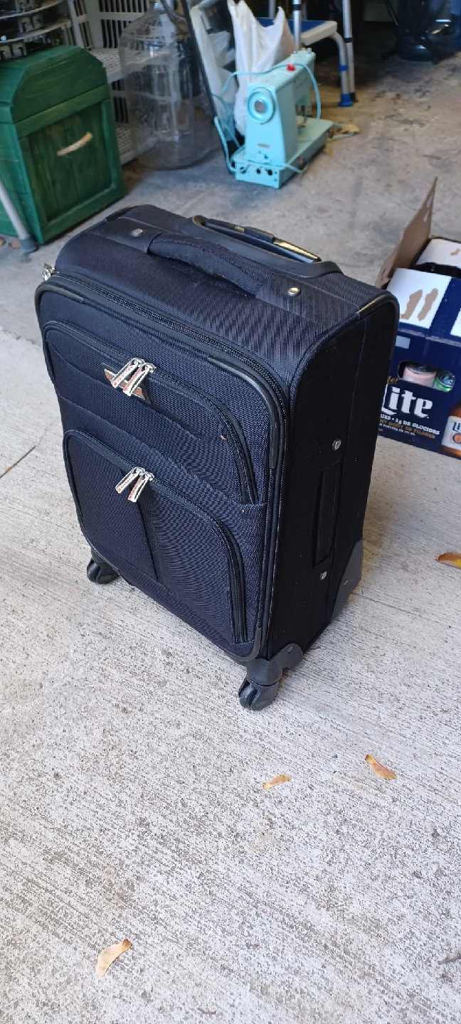 Rolling Carry on Suitcase - Black $15 cash